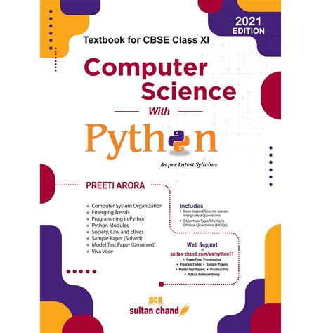 We have arranged all the chapters in a table and each chapters book PDF link is given alongside. . Computer science with python class 11 pdf